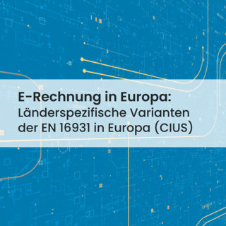 CIUS & E-Rechnung in Europa: Länderanpassungen verstehen (EN 16931)